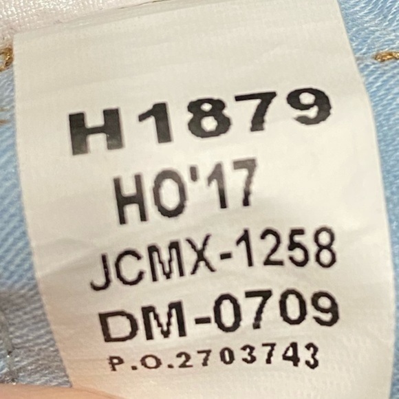 J. Crew 9” High-Rise Skinny Toothpick Jeans 27 - Picture 7 of 8